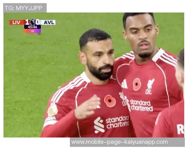 利物浦对阵维拉前瞻：萨拉赫争取250球里程碑斯洛特力争联赛全胜纪录